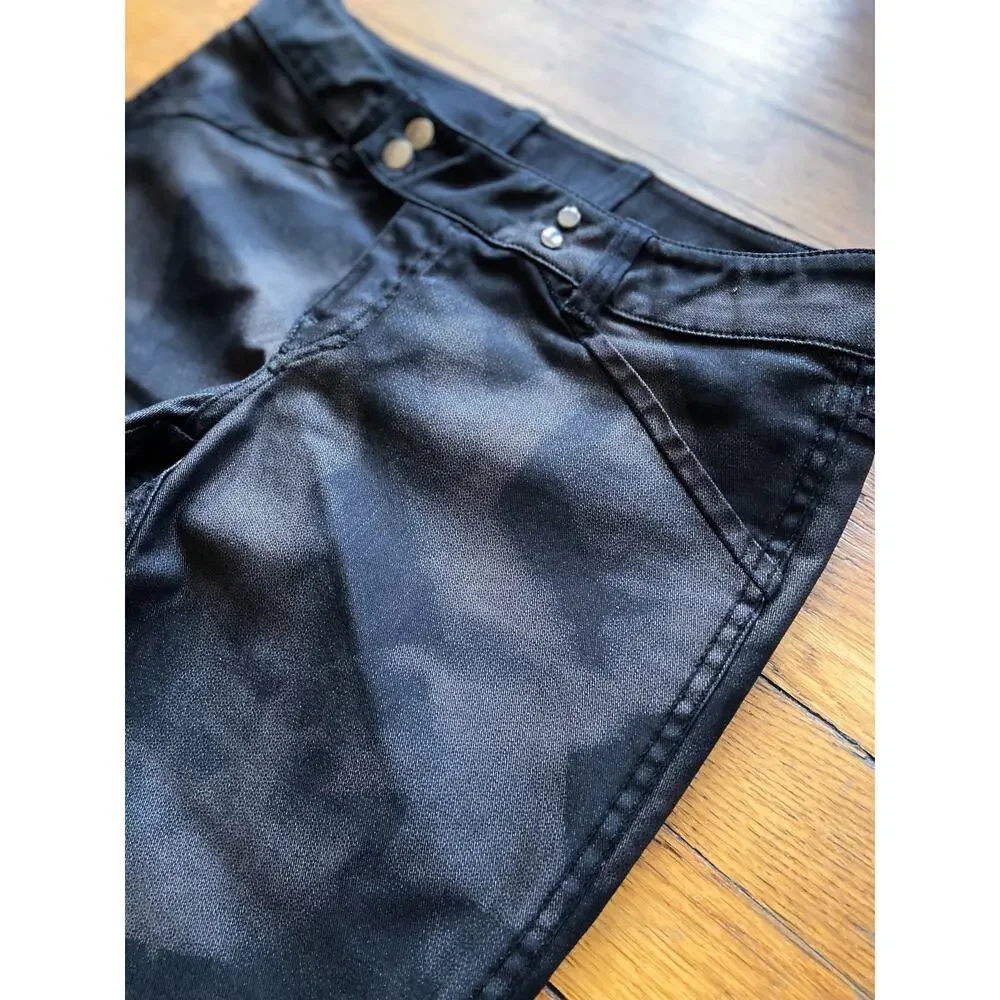ECRU Low-Rise Camo/Black Reversible Stretch Pants sz 29
